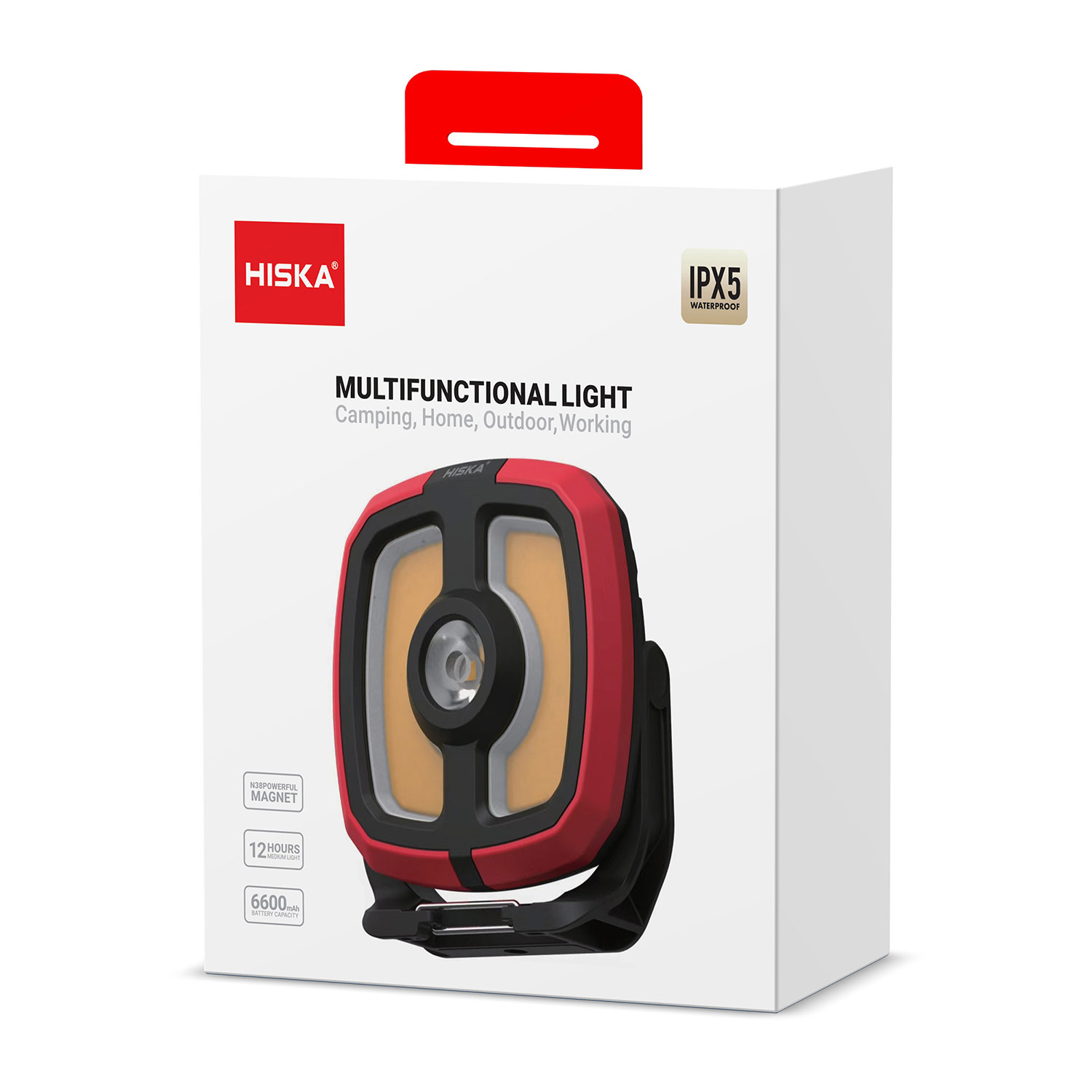 HR-45 نور پرتابل چند حالته هیسکا مدل HR-45