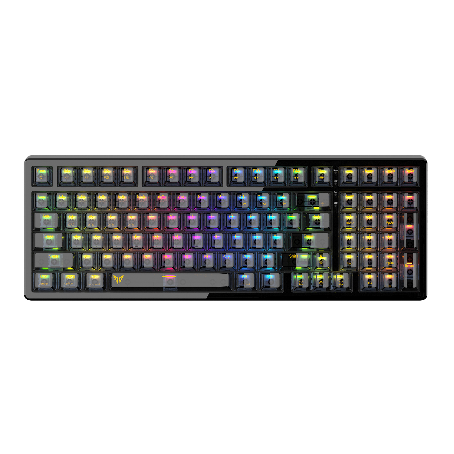 کیبورد گیمینگ مکانیکال هیسکا مدل HX-KEG460